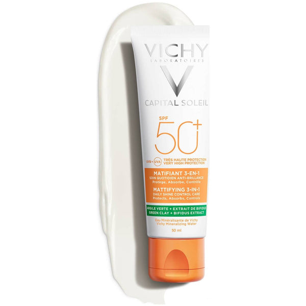 Vichy Capital Soleil Mattifying 3-In-1 Spf50+ 50ml on splotch