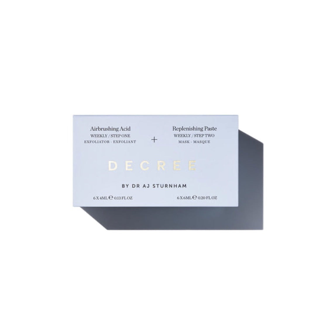 Decree Weekly Decree packaging