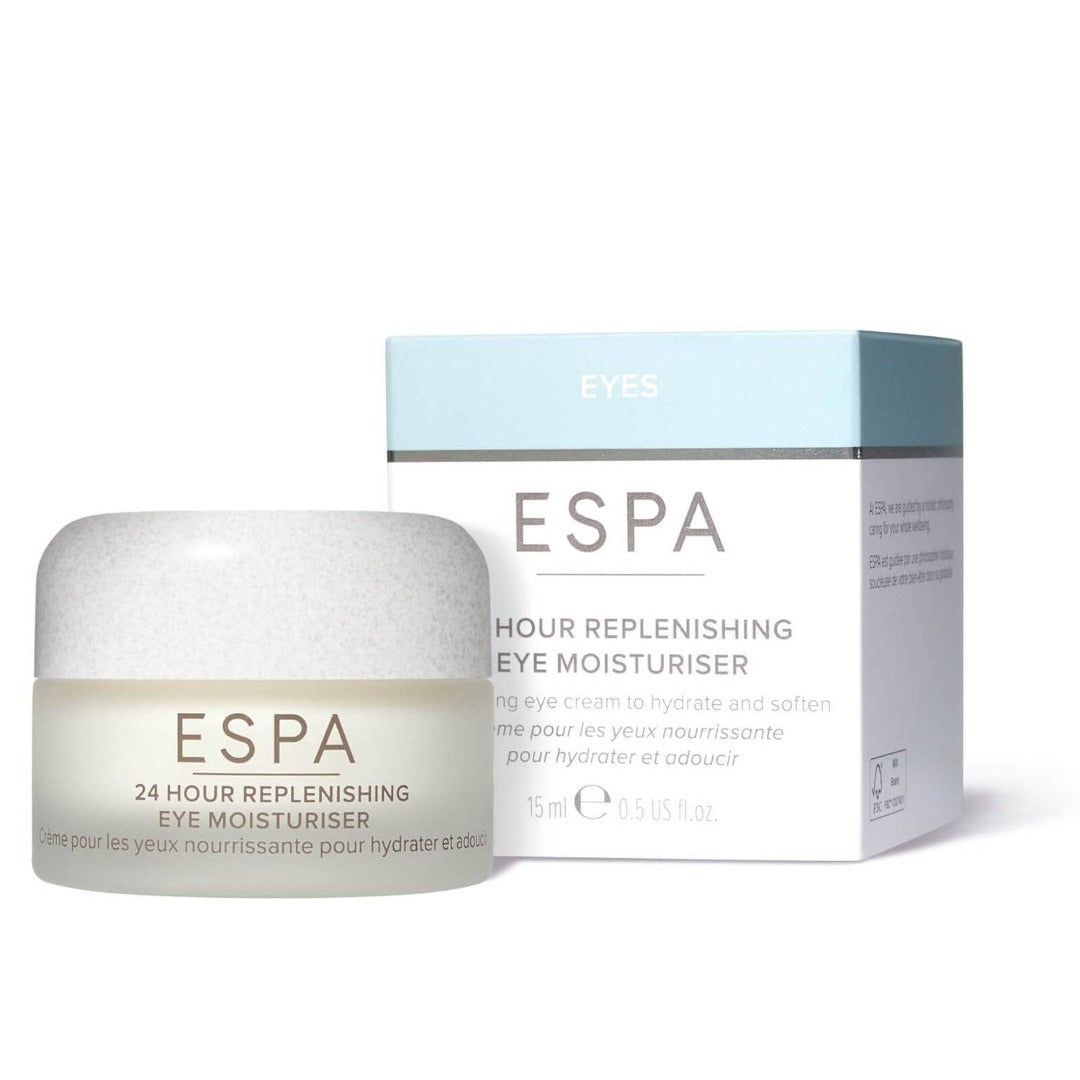 ESPA 24 Hour Replenishing Eye Moisturiser and packaging