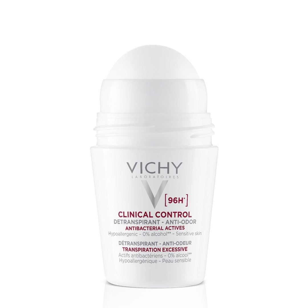 Vichy Clinical Control 96Hr Protection Anti-Perspirant Roll On Deodorant 50ml without lid