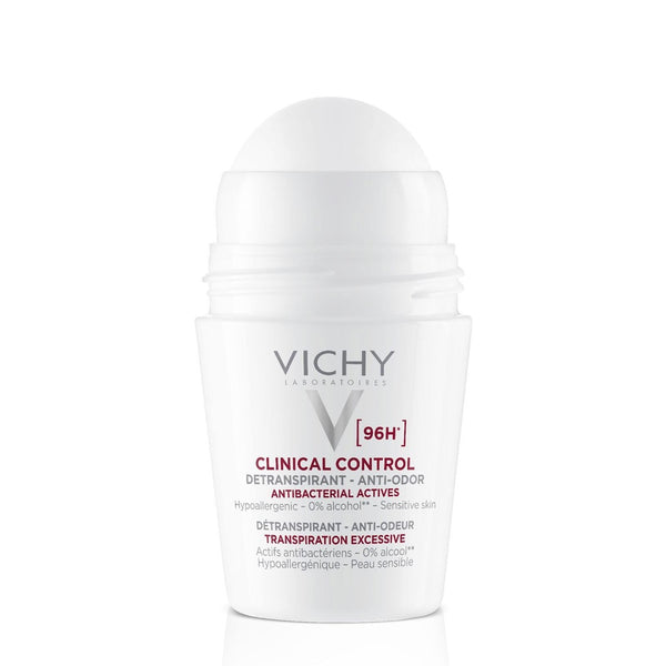 Vichy Clinical Control 96Hr Protection Anti-Perspirant Roll On Deodorant 50ml without lid